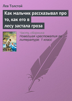 Как мальчик рассказывал про то, как его в лесу застала гроза — Толстой Лев Николаевич