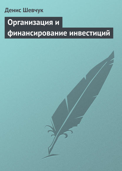 Организация и финансирование инвестиций - Денис Шевчук