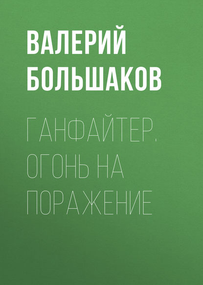 Ганфайтер. Огонь на поражение — Валерий Петрович Большаков