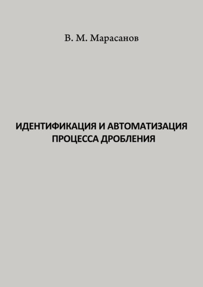 Идентификация и автоматизация процесса дробления — Виктор Марасанов