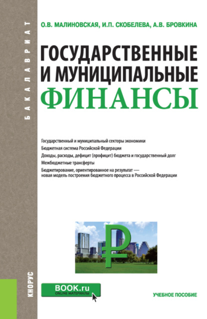 Государственные и муниципальные финансы. (Бакалавриат). Учебное пособие. — Александра Владимировна Бровкина