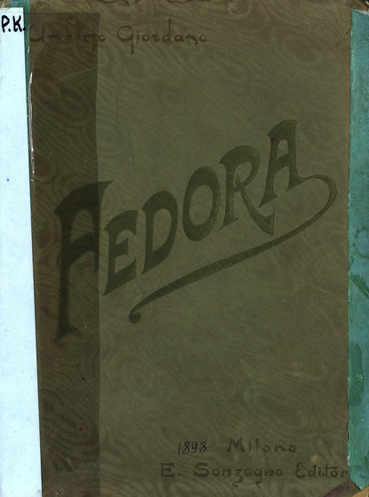 Fedora - Умберто Джордано