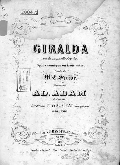 Giralda — Адольф Шарль Адан