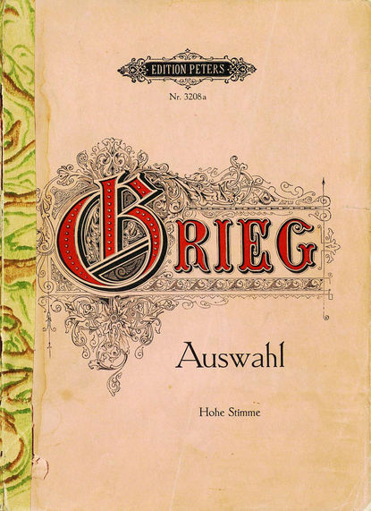 60 ausgewahlte Lieder — Эдвард Григ