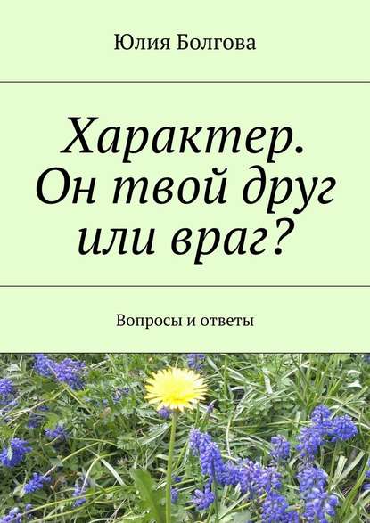 Характер. Он твой друг или враг? Вопросы и ответы — Юлия Болгова