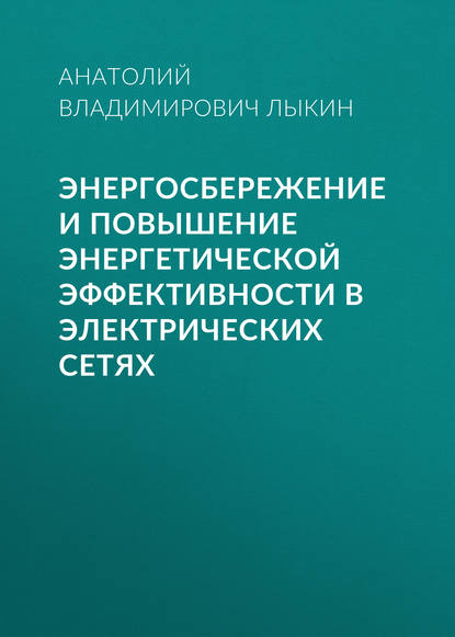 Энергосбережение и повышение энергетической эффективности в электрических сетях — А. В. Лыкин