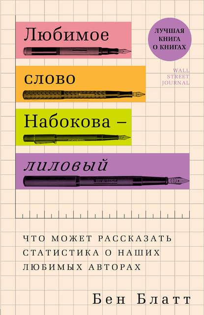 Любимое слово Набокова – лиловый. Что может рассказать статистика о наших любимых авторах — Бен Блатт