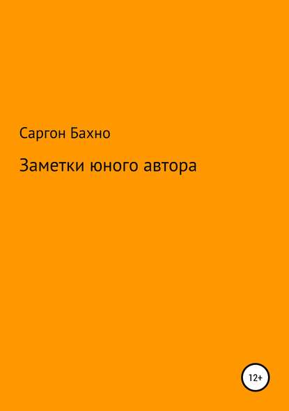 Заметки юного автора — Саргон Абдулмасихович Бахно